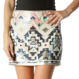 🆕 Express Sequin Mini Skirt